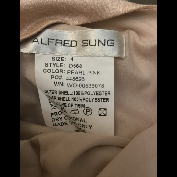 NEW ALFRED SUNG Cap Sleeve Midi Sheath Dress - Picture 3 of 6